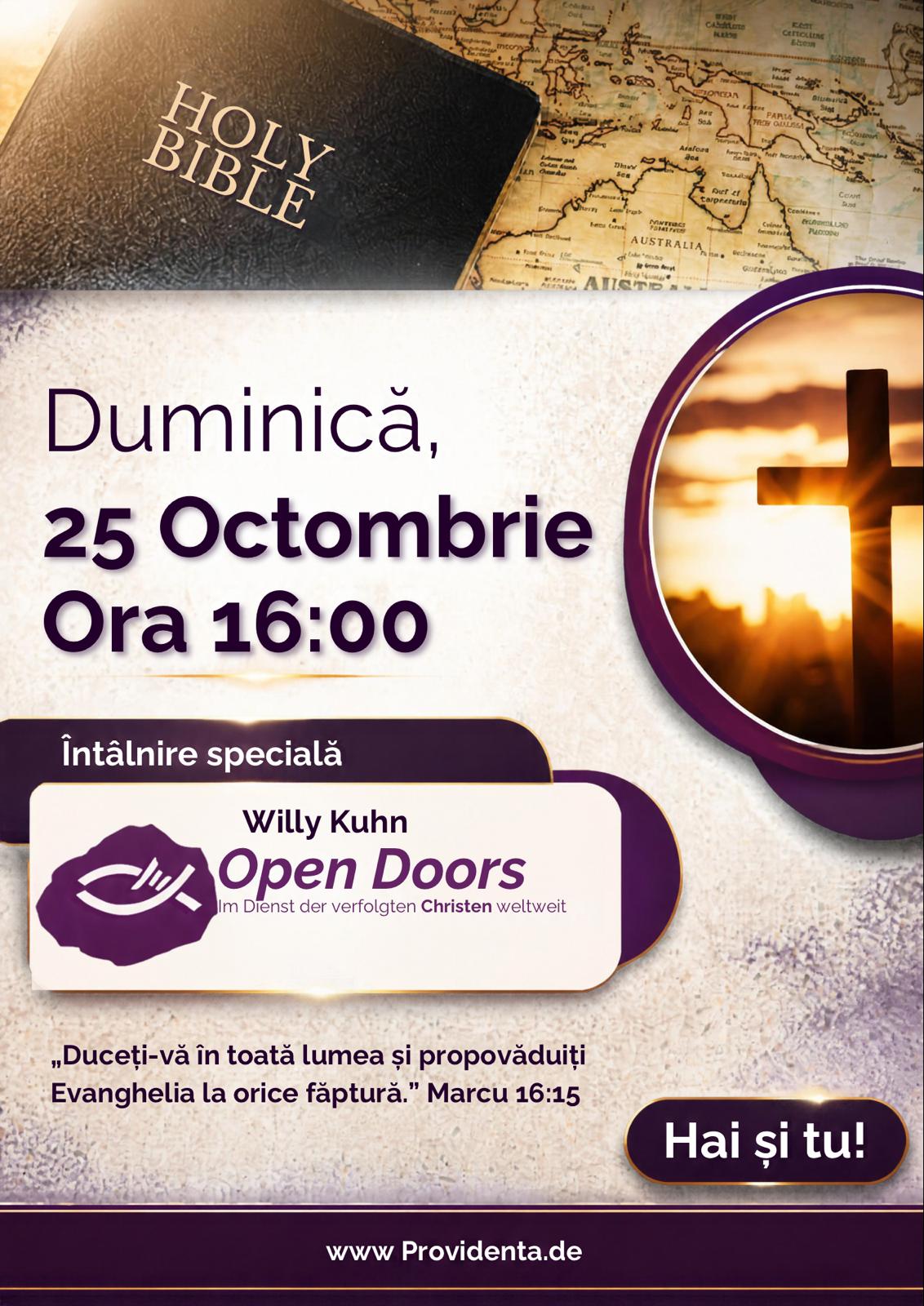 Biserica Baptista Germania - Open Doors